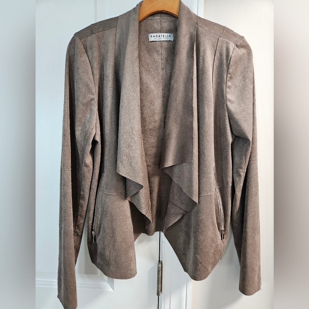 Suede women's jacket